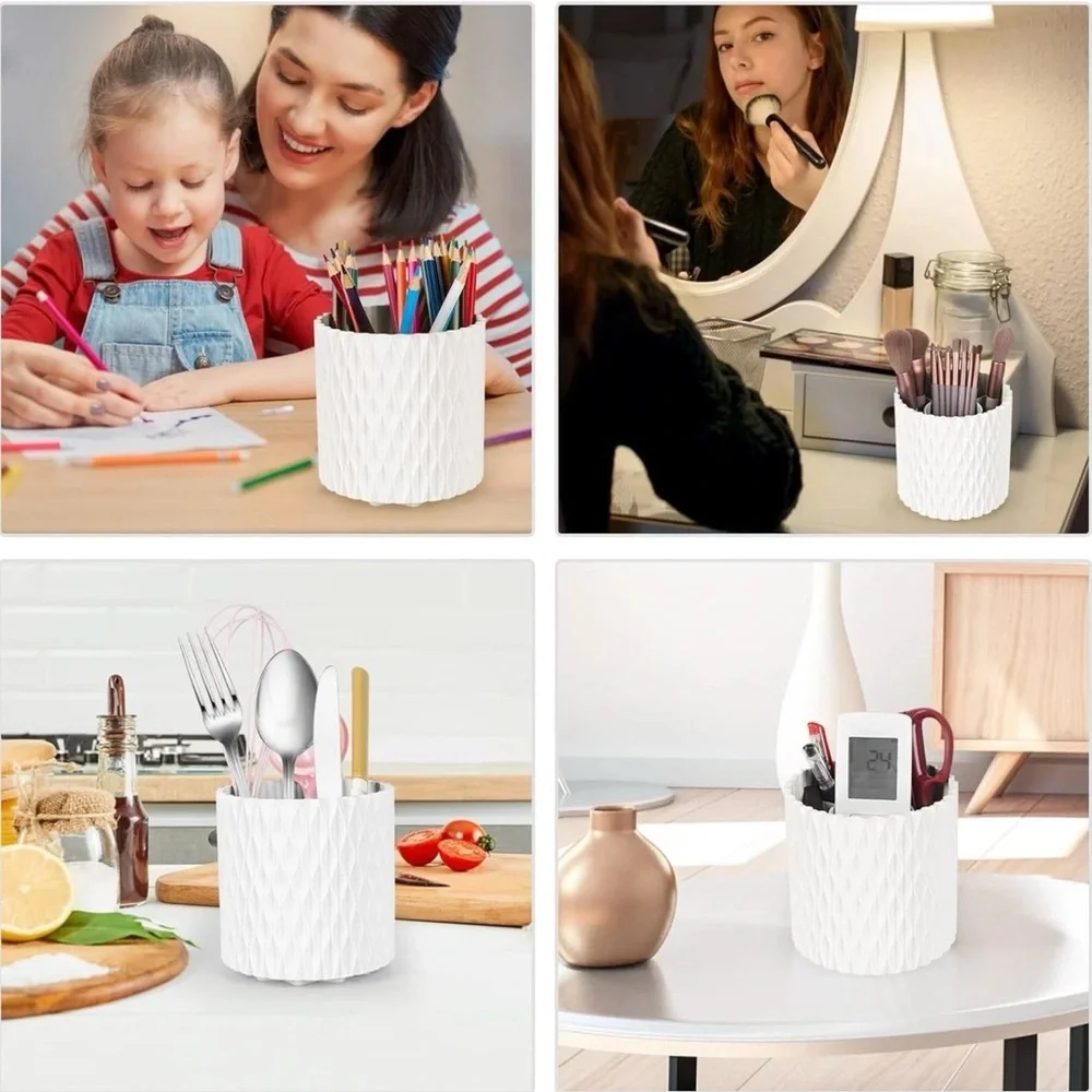 A lot 6 Packs Of Makeup Brush Holder Organizer - 360° Rotating Multi-Purpose